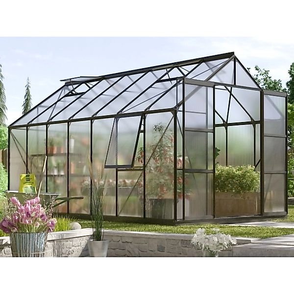 Vitavia Gewächshaus Jupiter 11500 Schwarz 11,5 m² günstig online kaufen