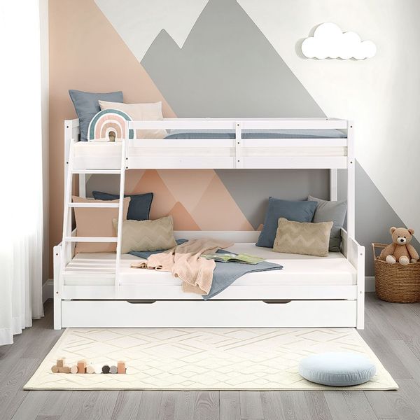 Homestyle4u Etagenbett 90x200 und 140x200 Kinderbett günstig online kaufen