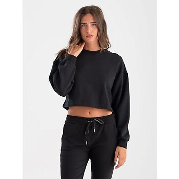 JJXX  Sweatshirt 12280478 ALLY CROPPED-BLACK günstig online kaufen