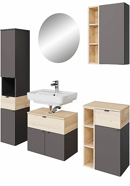 Saphir Badmöbel-Set "Quickset 394" Komplett-Set, 5 Stk. tlg. günstig online kaufen