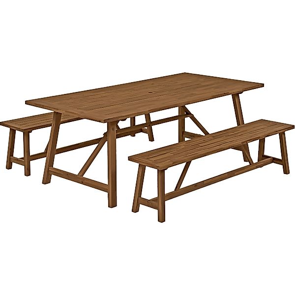 Garden Pleasure Garten-Essgruppe "SYDNEY" 3 Stk. tlg. günstig online kaufen