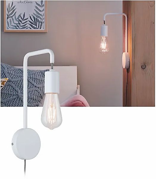 Paulmann LED Wandleuchte »Calvani«, 1 flammig, Leuchtmittel E27   ohne Leuc günstig online kaufen