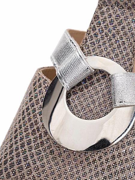 Ara Sandalette "LUGANO", Festtagsschuh, Glitzersandale, Kitten Heel mit Blo günstig online kaufen
