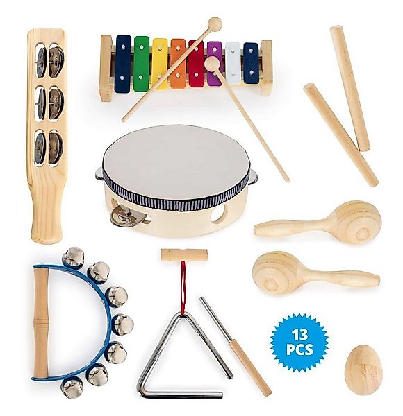 Classic Cantabile Spielzeug-Musikinstrument CC PS-13 Kinderpercussion Start günstig online kaufen