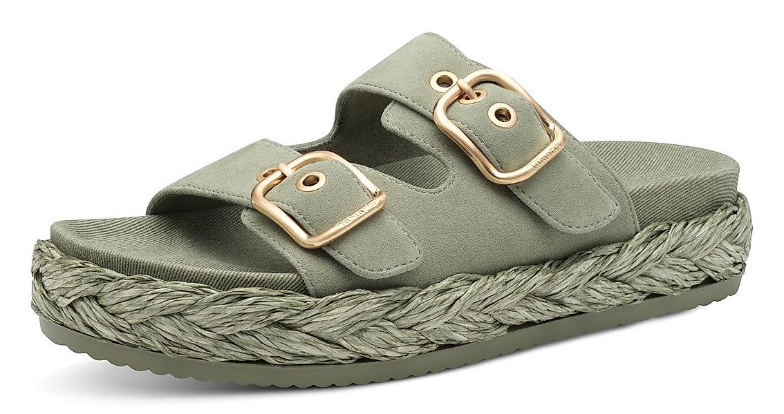 Tamaris Pantolette, Plateaus, Sommerschuh, Strandschuh mit günstig online kaufen