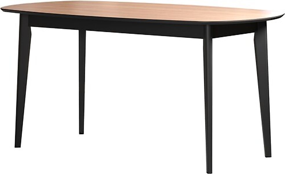 INOSIGN Esstisch "Ronda", (1 St.), Esszimmertisch oval auf Massivholzfüßen günstig online kaufen