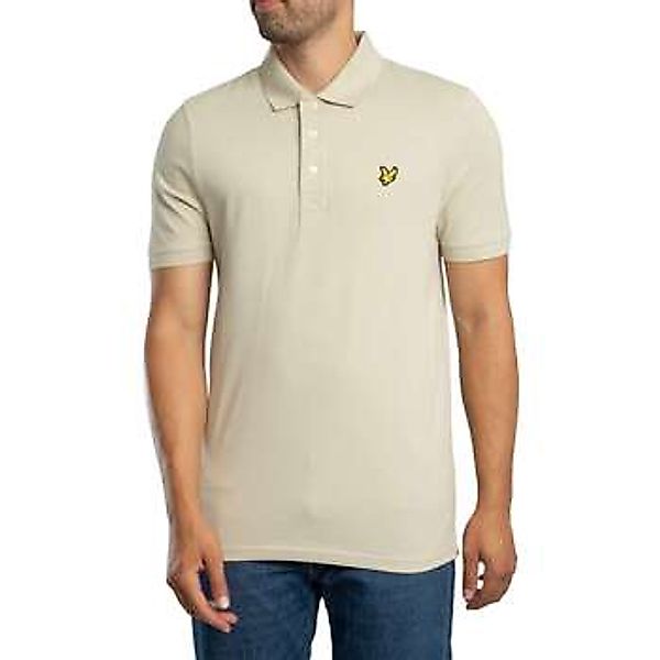 Lyle und Scott Polo Plain Grey Taupe - Größe XXL günstig online kaufen