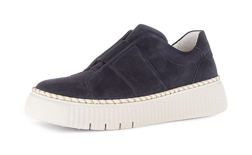 Gabor Plateausneaker, Freizeitschuh, Halbschuh, Slipper mit Gummizug-Band ü günstig online kaufen