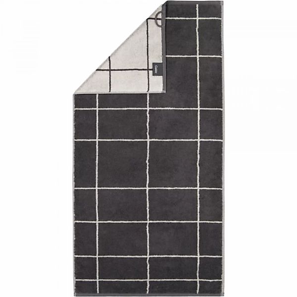 Cawö Handtücher Atelier Lines 6240 - Farbe: basalt - 77 - Handtuch 50x100 c günstig online kaufen