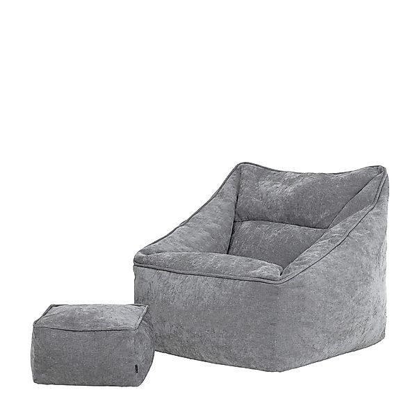 icon Sitzsack Riesen Sessel aus Chenille günstig online kaufen