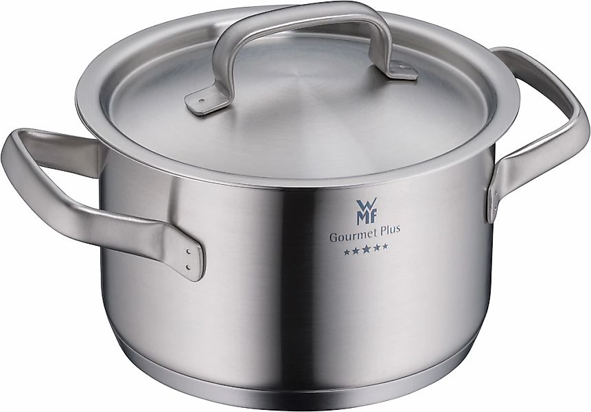 WMF Kochtopf "Gourmet Plus" 2 Stk. tlg. Cromargan Edelstahl Rostfrei 18/10 günstig online kaufen