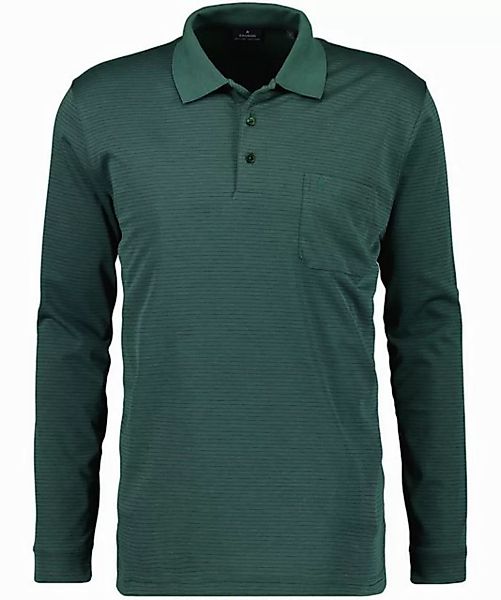 RAGMAN Langarm-Poloshirt Polo button fineliner LS günstig online kaufen