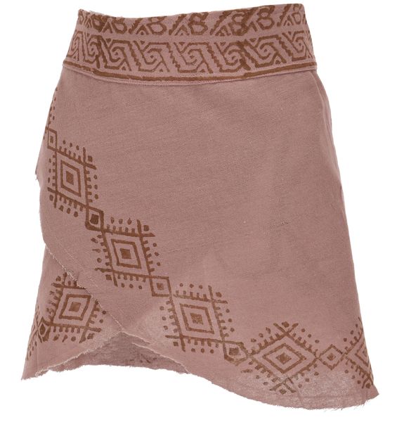 Guru-Shop Minirock Natürlicher Goa Minirock, bedruckter günstig online kaufen