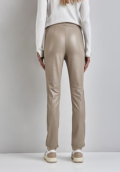 STREET ONE Lederimitathose, in Fake-Leder-Optik günstig online kaufen