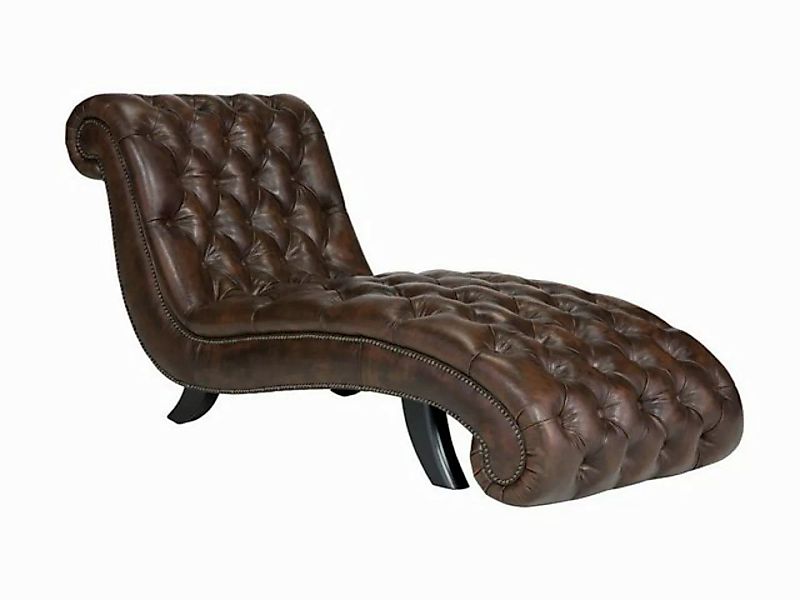 massivum Sofa Chesterfield Bedford Chaiselounge Echtleder, 1 Teile günstig online kaufen