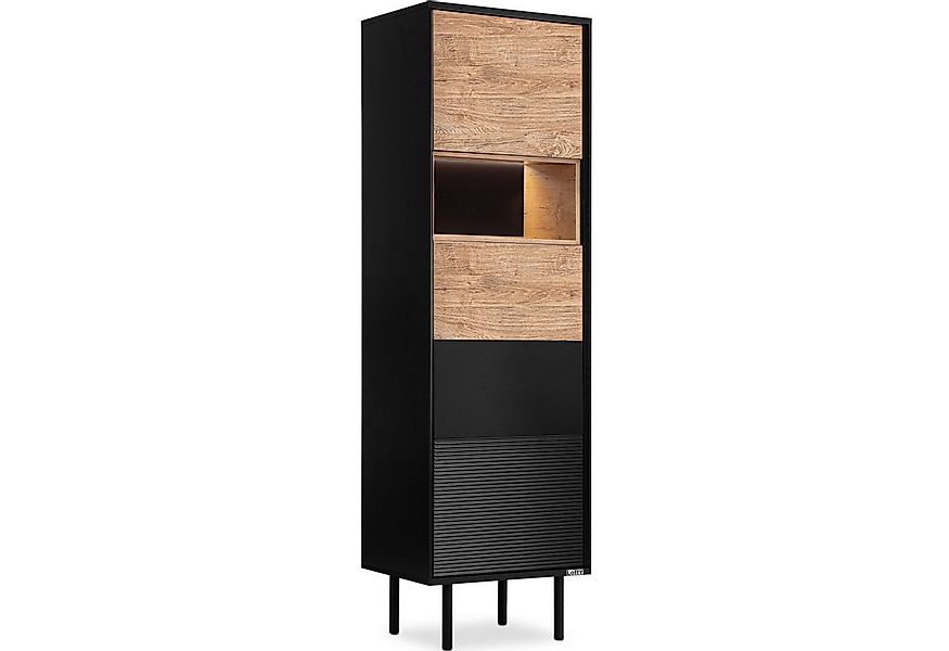 KONSIMO® Standregal LOFTY Bücherregal, Aktenregal, Höhe 174 cm, ohne Beleuc günstig online kaufen