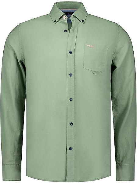 NZA Shirt Clayton Leinen Blend Classic Army - Größe XXL günstig online kaufen