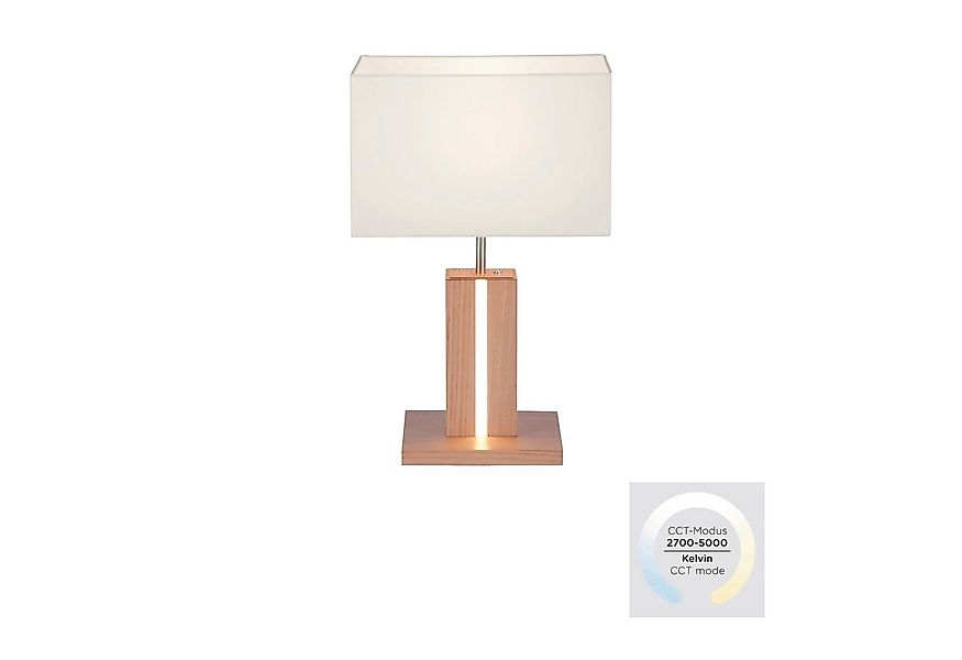 JUST LIGHT Nachttischlampe AMANDA, LED fest integriert, ExklusiveE27 günstig online kaufen