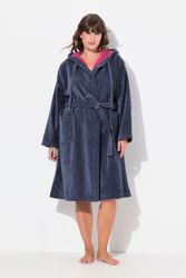 Ulla Popken Bademantel Bademantel Doubleface Frottee günstig online kaufen