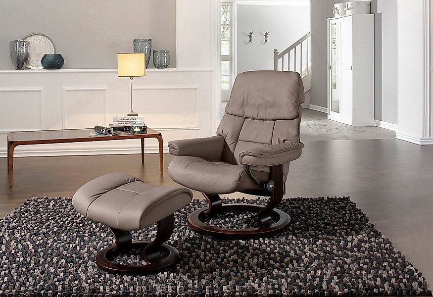 Stressless Relaxsessel "Ruby", (Set, Relaxsessel mit Hocker), mit Classic B günstig online kaufen