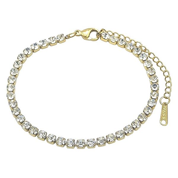 KARMA Tennisarmband Damen Kristall Armband verstellbar günstig online kaufen