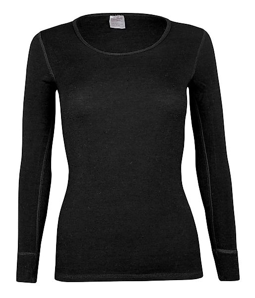 wobera NATUR Unterhemd Langarmshirt/Unterhemd langer Arm für Damen mit Schu günstig online kaufen