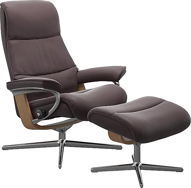 Stressless® Relaxsessel »View«, (Set, Relaxsessel mit Hocker), mit Hocker, günstig online kaufen
