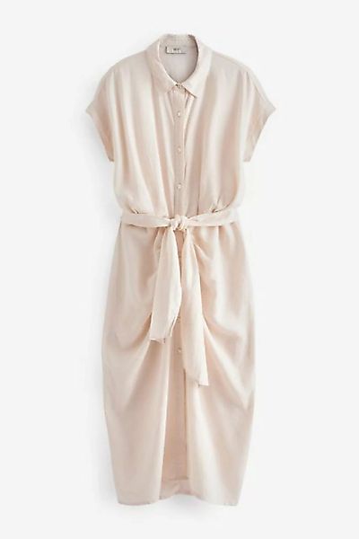 Next Blusenkleid Hemdblusenkleid mit Leinenanteil (1-tlg) günstig online kaufen