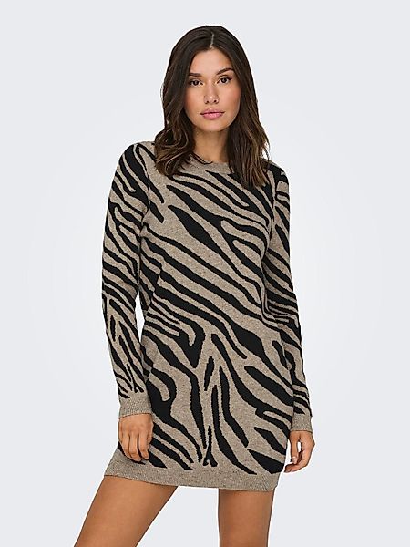 ONLY Strickkleid ONLJENNI LS ANIMAL DRESS günstig online kaufen
