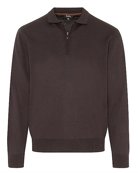 Hajo Langarm-Poloshirt kratzfreier Pullover mit Polokragen günstig online kaufen