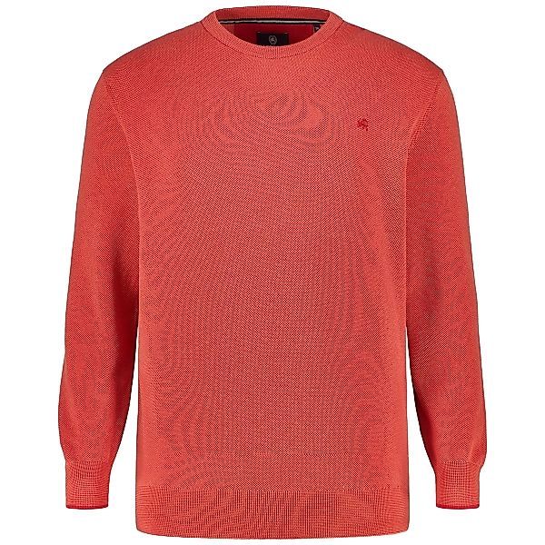 Lerros Pullover aus Baumwolle Farbe orange Größe: 4XL günstig online kaufen