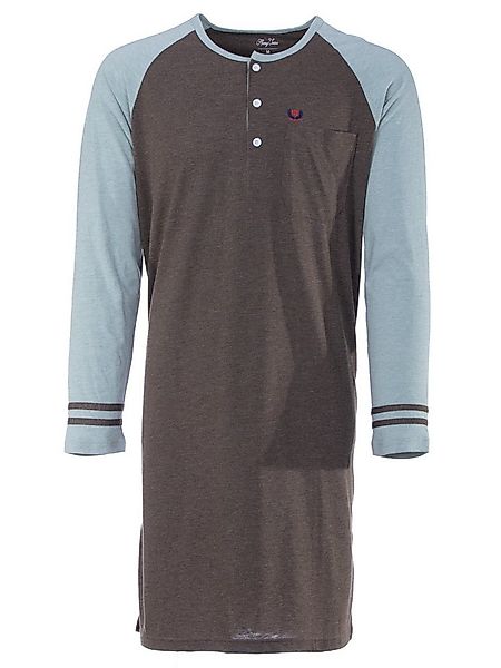 Henry Terre Nachthemd Nahthemd langarm - Roman Sport-Design günstig online kaufen