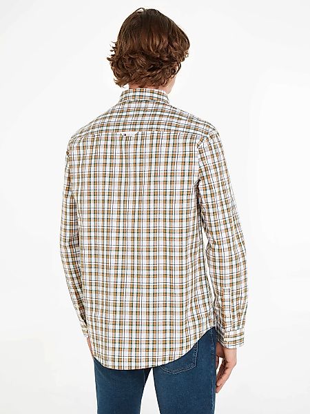 Tommy Jeans Karohemd "TJM REG ESSENTIAL CHECK SHIRT", mit Logostickerei günstig online kaufen