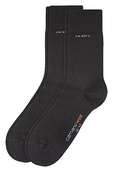 Camano Socken Unisex ca-soft tex wool Socks 2p günstig online kaufen