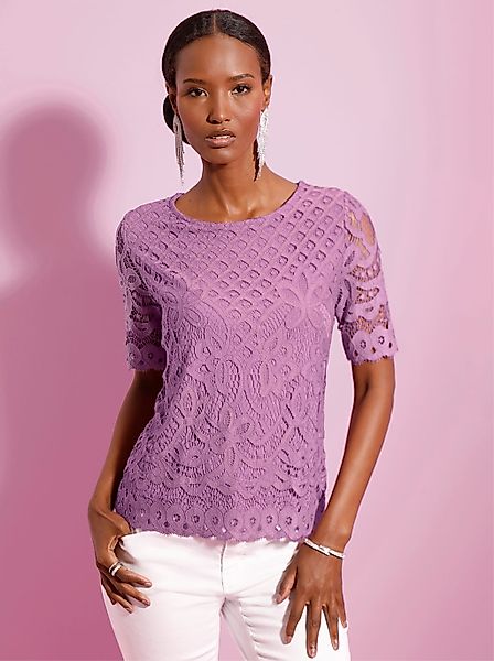 creation L Spitzenshirt "Spitzenshirt" 1 tlg. tlg. günstig online kaufen
