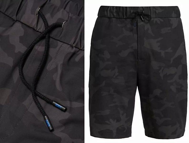 Kiton Shorts KITON KNT Camo Drawstring Shorts Bermuda Pants Trousers Jogpan günstig online kaufen