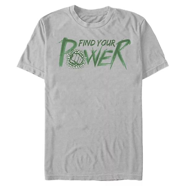 Marvel - Avengers - Hulk Find Power - Männer T-Shirt günstig online kaufen