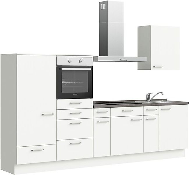 nobilia® Küchenzeile »"Touch I"«, vormontiert, Ausrichtung wählbar, Breite günstig online kaufen