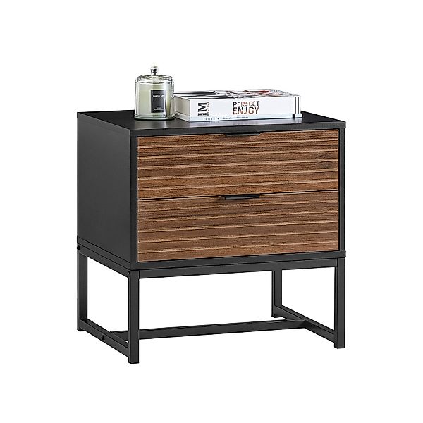 SoBuy Nachttisch FBT156, Nachtschrank mit 2 günstig online kaufen