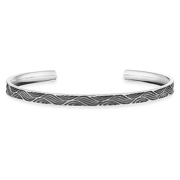 CAÏ Armband "925/- Sterling Silber oxidiert Wellen" günstig online kaufen