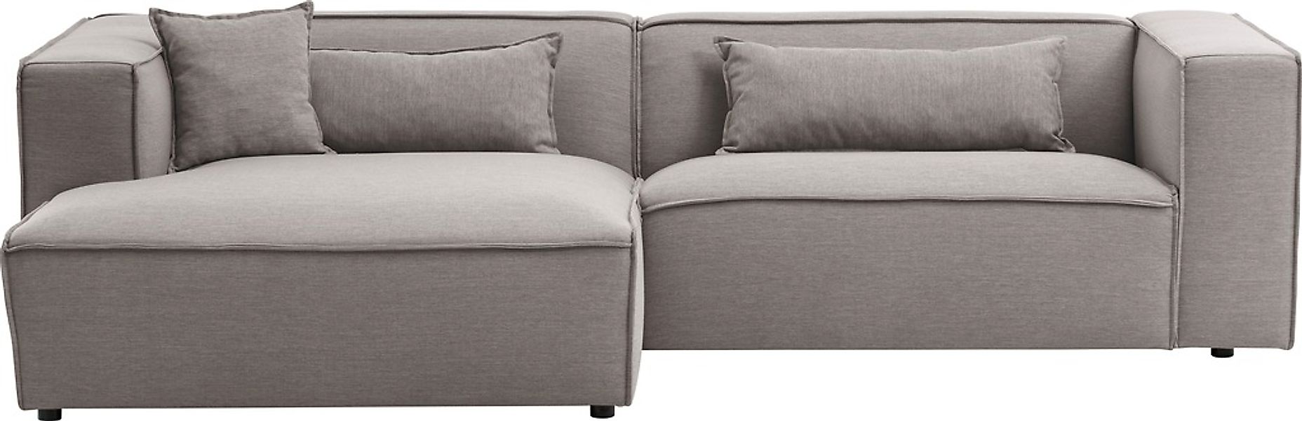 LeGer Home by Lena Gercke Ecksofa "PIARA mit Kedernaht in Cord oder Leineno günstig online kaufen