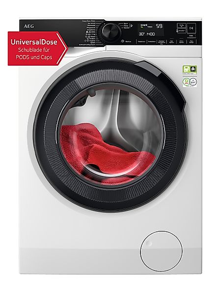 AEG Waschmaschine 8000 PowerCare "LR8E75490" 9 kg 1400 U/min UniversalDose: günstig online kaufen