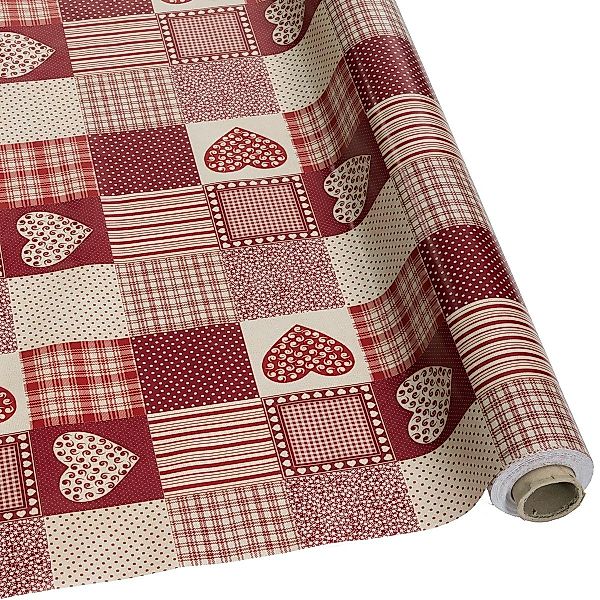 DéVa Tischdecke DéVa Wachstuchtischdecke "Herzen rot" günstig online kaufen