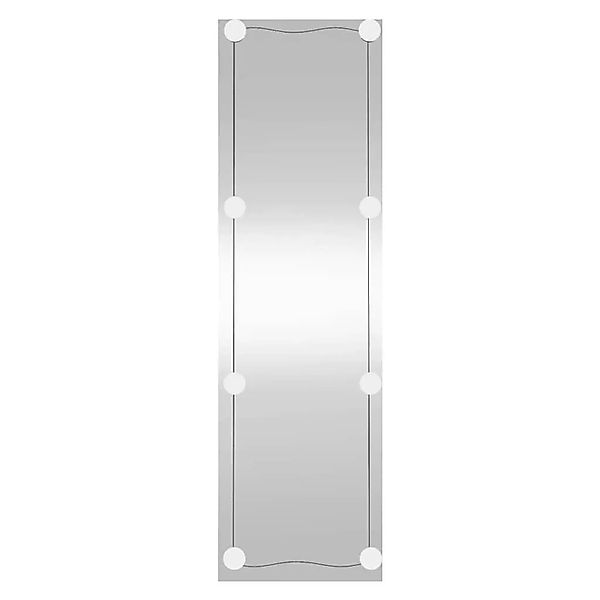 vidaXL Wandspiegel mit LED-Leuchten 30x100 cm Glas Rechteckig 3189151 günstig online kaufen
