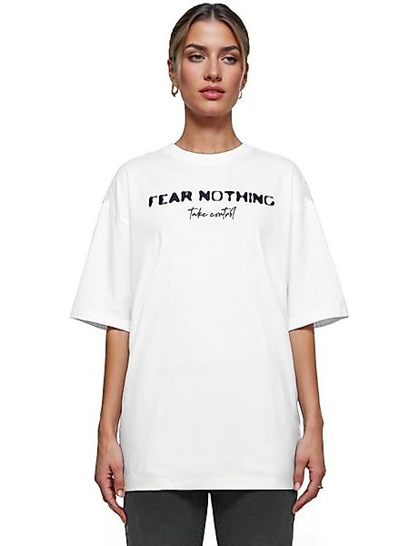 trueprodigy Oversize-Shirt Noa F Logoprint Rundhals dicker Stoff günstig online kaufen