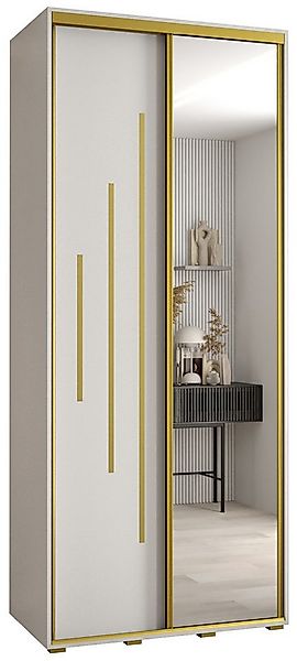 ABIKS MÖBEL Schwebetürenschrank Davos 13 Schlafzimmerschrank mit Spiegel, K günstig online kaufen