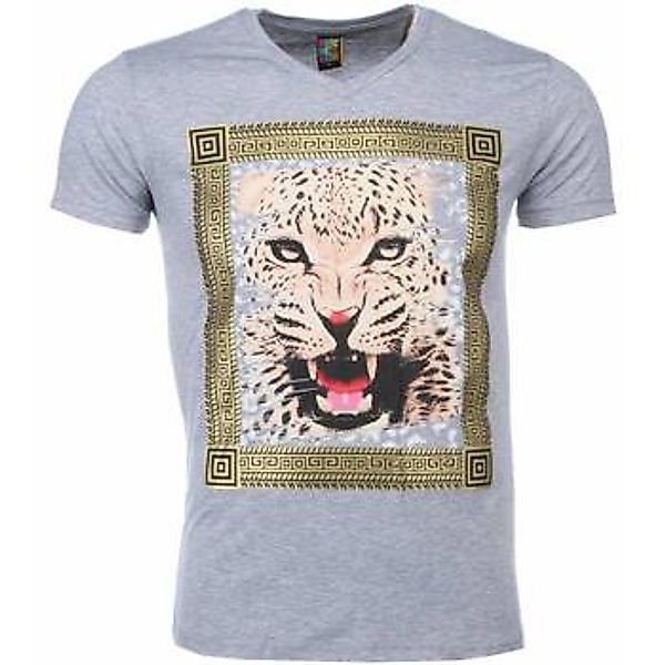 Local Fanatic  T-Shirt Pelzkragen Größe M günstig online kaufen