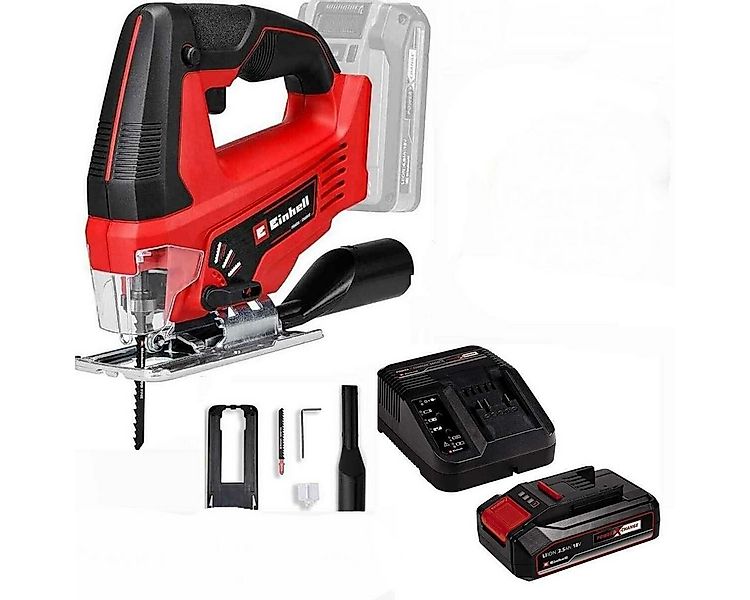 Einhell Akku-Pendelhubstichsäge Stichsäge TC-JS 18V Li, 1x 2,5 Ah Akku, Lad günstig online kaufen