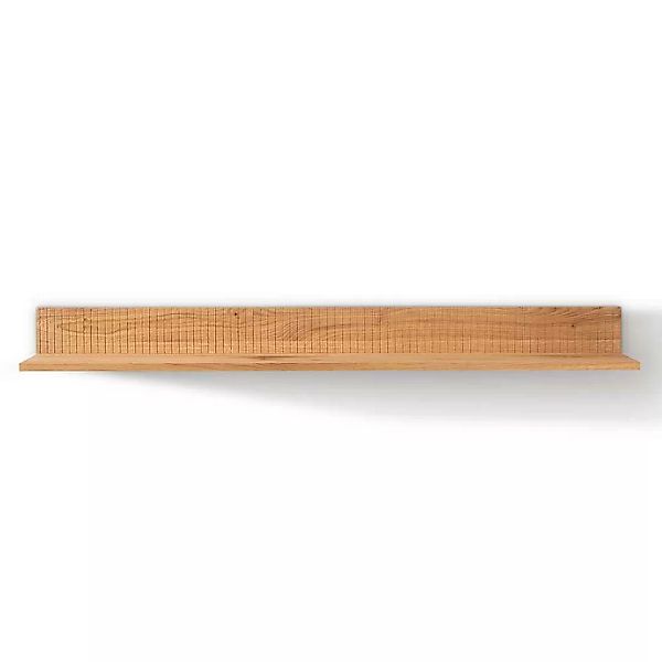 Massivholzregal Wildeiche in modernem Design 140 cm breit günstig online kaufen