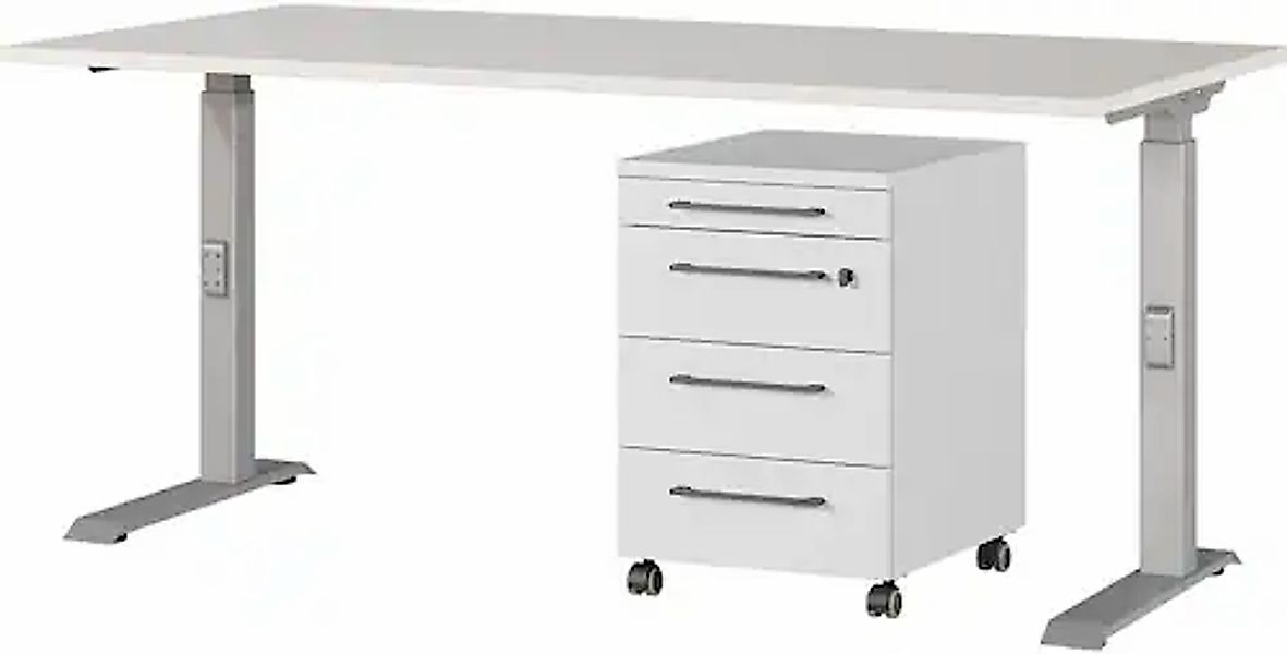 GERMANIA Büromöbel-Set »Agenda« Set bestehend aus höhenverstellbarem Schrei günstig online kaufen